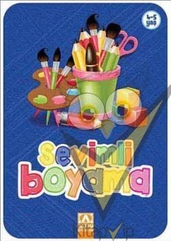 Sevimli Boyama (Lacivert)