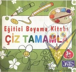 Eğitici Boyama Kitabı - Çiz Tamamla