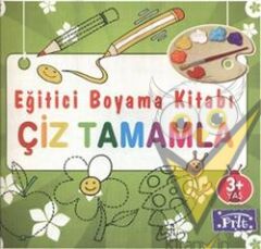 Eğitici Boyama Kitabı - Çiz Tamamla