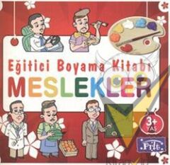 Eğitici Boyama Kitabı - Meslekler