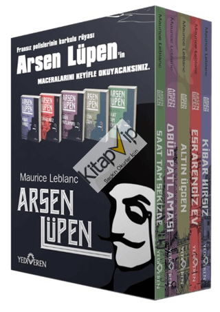 Arsen Lüpen Kutulu 5 Kitap Set