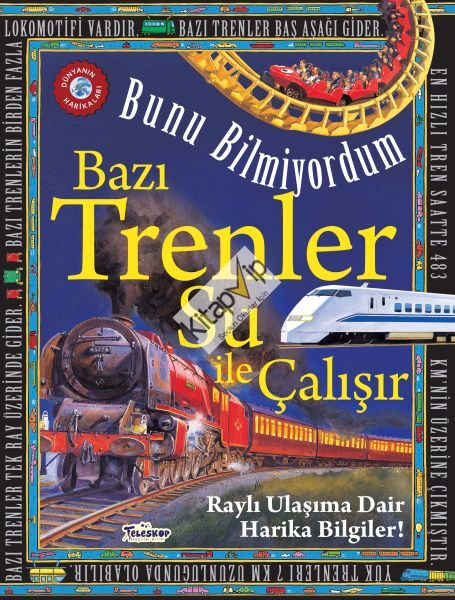 Bazı Trenler Su İle Çalışır - Bunu Bilmiyordum - Raylı Ulaşıma Dair Harika Bilgiler!