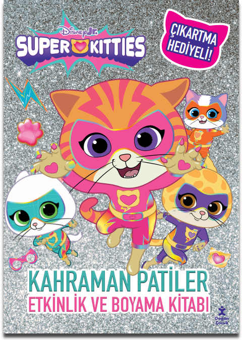 Dısney Superkıttıes –  Kahraman Patiler Etkinlik Ve Boyama Kitabı