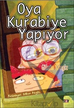 Oya Kurabiye Yapıyor (Renkli Resimli Büyük Boy)