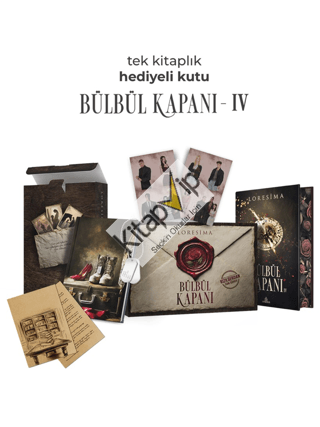 Bülbül Kapanı 4 - Hediyeli Yan Boyamalı Tekli Kutu (Ciltli)