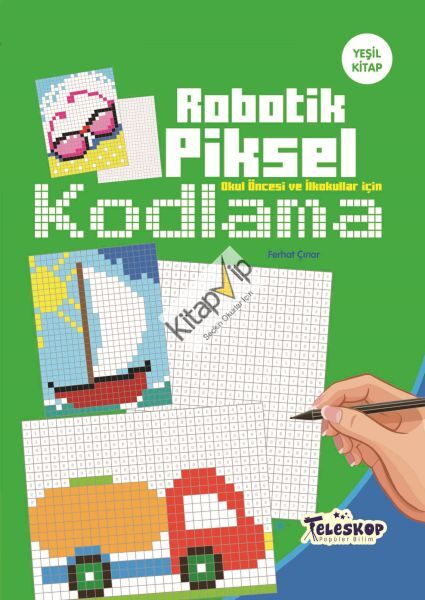 Robotik Piksel Kodlama Yeşil Kitap