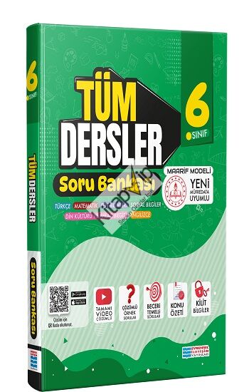 6. Sınıf Tüm Dersler Soru Bankası (Maarif Model)