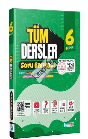 6. Sınıf Tüm Dersler Soru Bankası (Maarif Model)