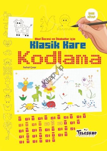 Klasik Kare Kodlama Sarı Kitap
