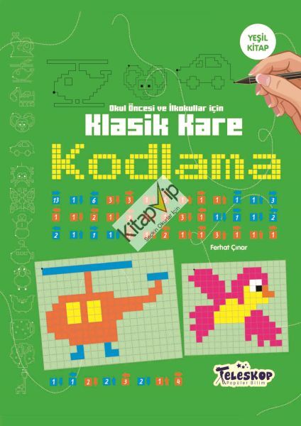 Klasik Kare Kodlama Yeşil Kitap