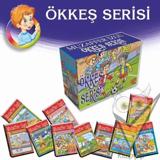 Ökkeş Serisi (Kutulu 10 Kitap Takım)