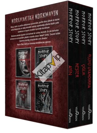 Horror Story Kutulu 4 Kitap Set