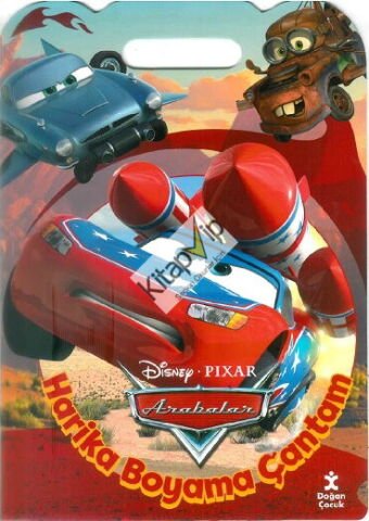 Disney Arabalar Harika Boyama Çantam