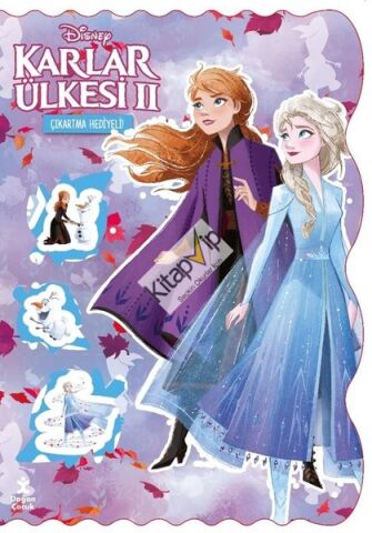 Disney Karlar Ülkesi 2 - Bol Bol Boya - Bol Bol Yapıştır Boyama Kitabı - Çıkartma Hediyeli!