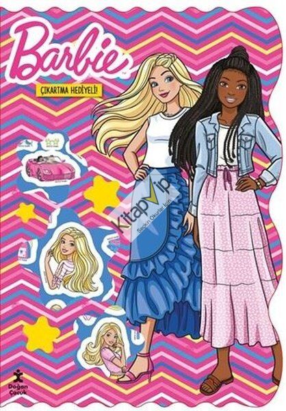 Barbie Bol Bol Boya - Bol Bol Yapıştır Boyama Kitabı - Çıkartma Hediyeli!