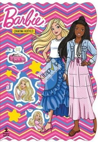 Barbie Bol Bol Boya - Bol Bol Yapıştır Boyama Kitabı - Çıkartma Hediyeli!