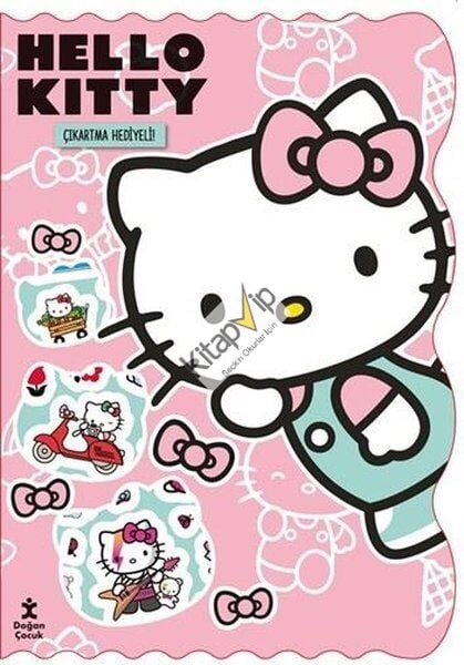 Hello Kitty Bol Bol Boya - Bol Bol Yapıştır Boyama Kitabı - Çıkartma Hediyeli!