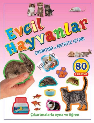 Evcil Hayvanlar - Çıkartma ve Aktivite Kitabı