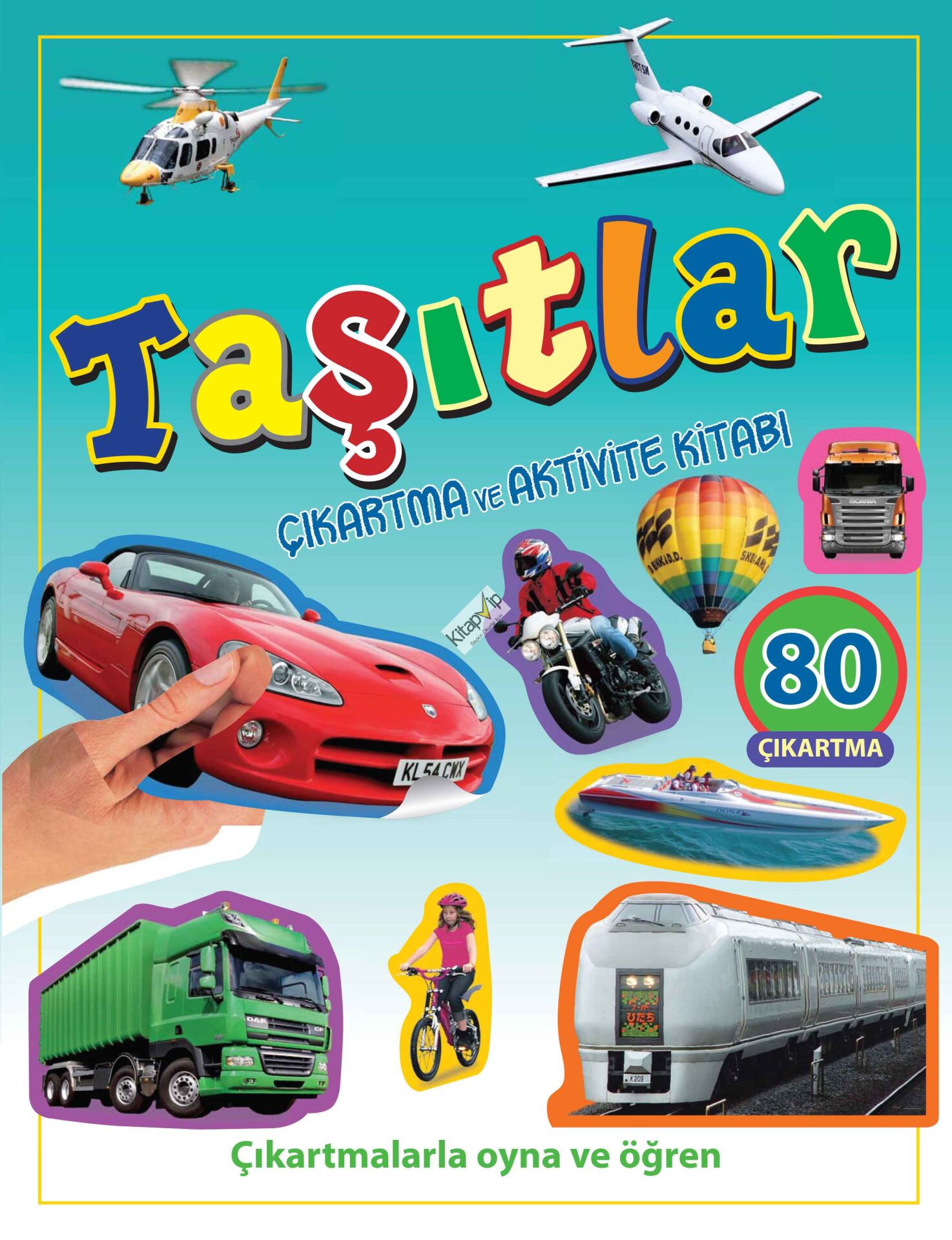 Taşıtlar - Çıkartma ve Aktivite Kitabı