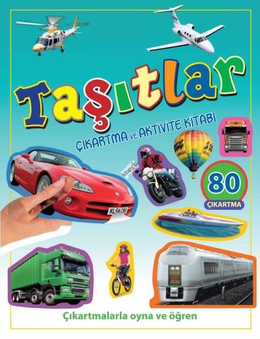 Taşıtlar - Çıkartma ve Aktivite Kitabı