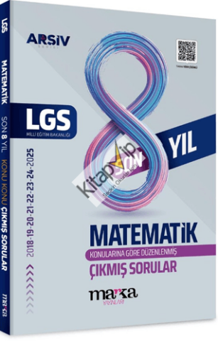 LGS Matematik Konu Konu Çıkmış Sorular Son 8 Yıl