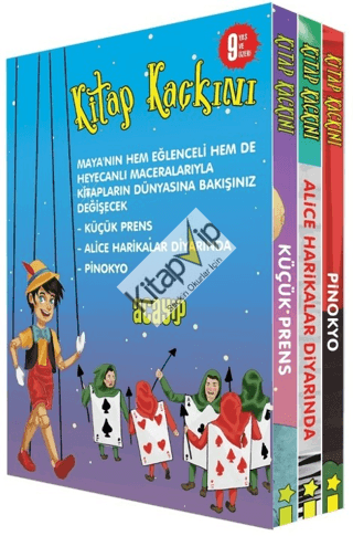 Kitap Kaçkını Seti - 3 Kitap Takım - Kutulu