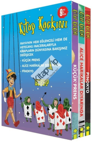 Kitap Kaçkını Seti - 3 Kitap Takım - Kutulu