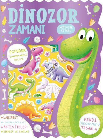 Dinozor Zamanı – Çıkartmalı Aktivite Kitabı