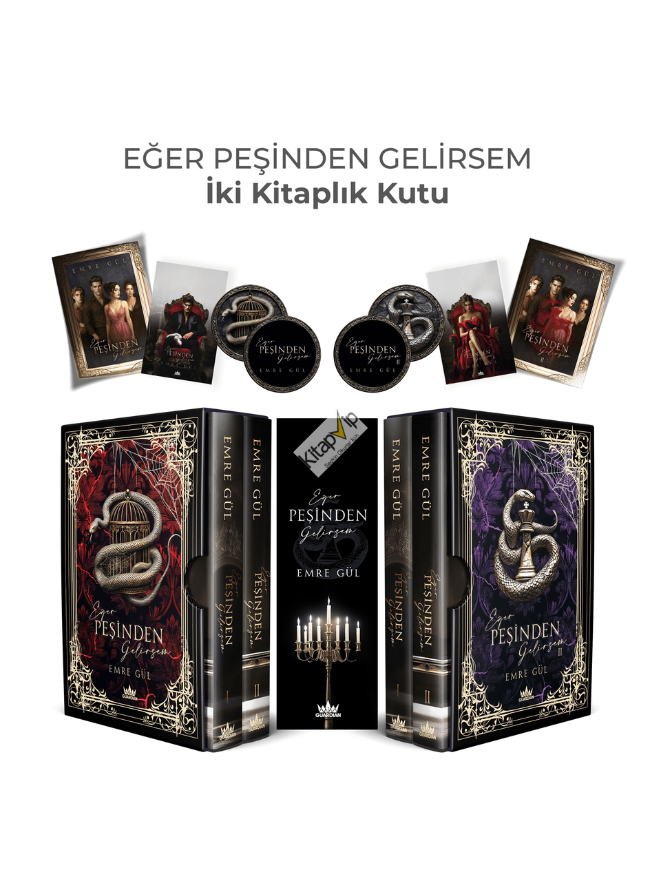 Eğer Peşinden Gelirsem Serisi - İki Kitaplık Kutu