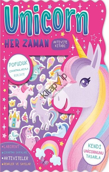 Unicorn Her Zaman – Çıkartmalı Aktivite Kitabı