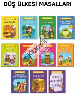 Düş Ülkesi Masalları Seti (10 Kitap +1 Aktivite Takım)