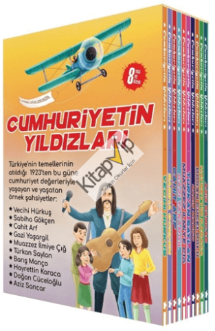 Cumhuriyetin Yıldızları Seti - 10 Kitap Takım - Kutulu