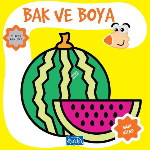 Bak ve Boya Sarı Kitap