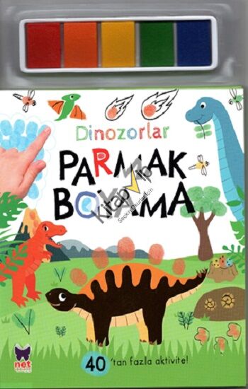 Parmak Boyama-Dinozorlar