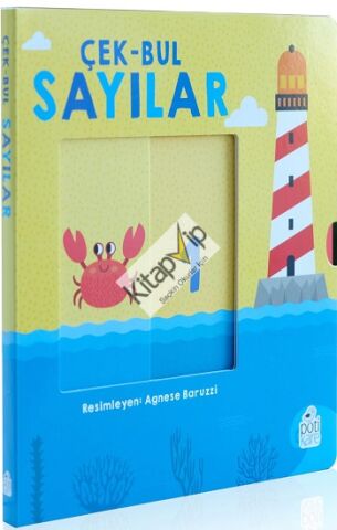 Çek-Bul Sayılar Hareketli Kitaplar (Sıvama Cilt)