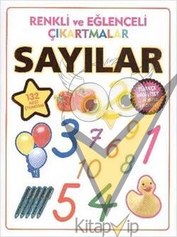 Renkli ve Eğlenceli Çıkartmalar - Sayılar (Numbers)