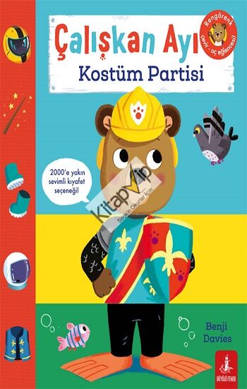 Çalışkan Ayı Kostüm Partisi (Ciltli Hareketli Kitap)