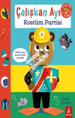 Çalışkan Ayı Kostüm Partisi (Ciltli Hareketli Kitap)