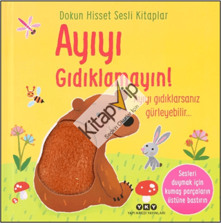 Dokun Hisset Sesli Kitaplar - Ayıyı Gıdıklamayın!