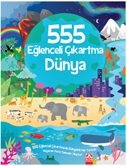 555 Eğlenceli Çıkartma Dünya