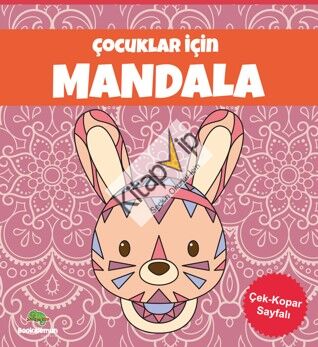 Çocuklar İçin Mandala - Pembe
