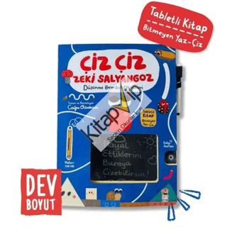 Çiz Çiz Zeki Salyangoz - Düşünme Becerileri Etkinlikleri