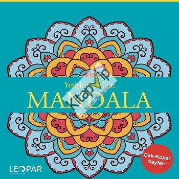 Yetişkinler İçin Mandala - Mavi