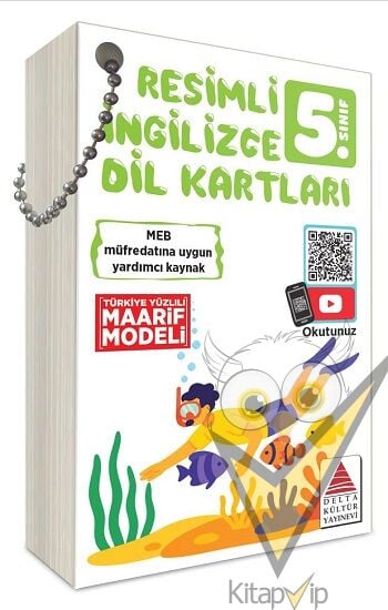 Resimli İngilizce Dil Kartları 5. Sınıf