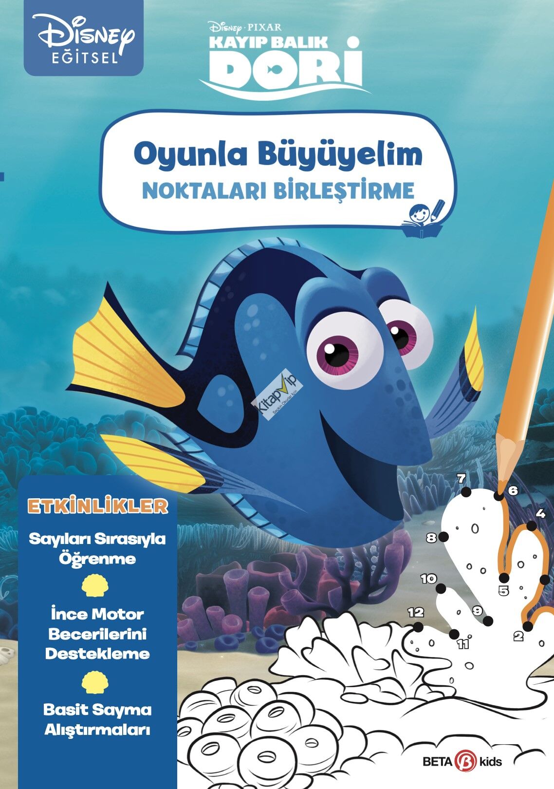 Kayıp Balık Dori - Disney Eğitsel Oyunla Büyüyelim Noktaları Birleştirme