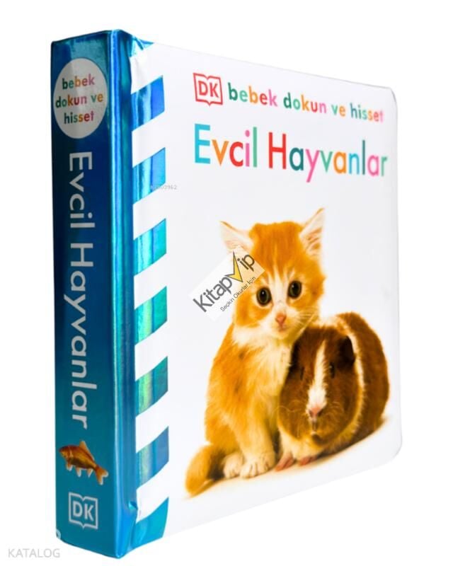 Bebek Dokun ve Hisset Serisi - Evcil Hayvanlar (Ciltli)