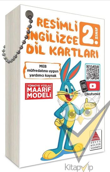 Resimli İngilizce Dil Kartları 2. Sınıf