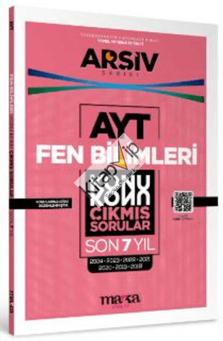 AYT Fen Bilimleri Konu Konu Çıkmış Sorular Son 7 Yıl
