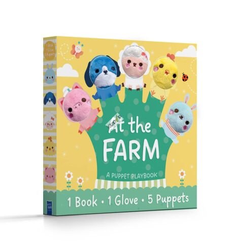 1 Book 1 Glove 5 Puppets: At the Farm