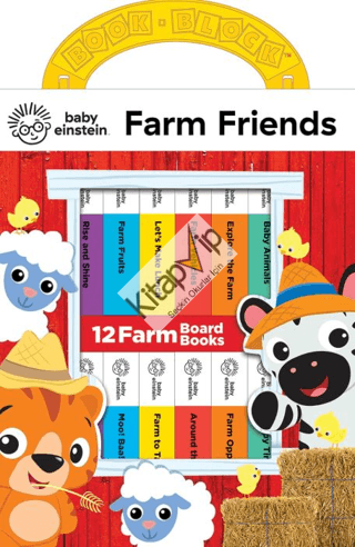 Baby Einstein: Farm Animals My First Library 12 Board Book Set